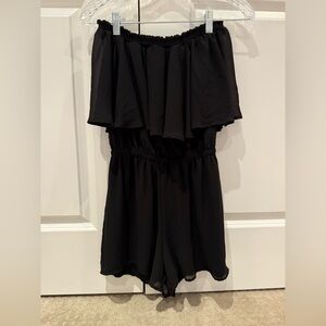 Francesca’s Black Romper